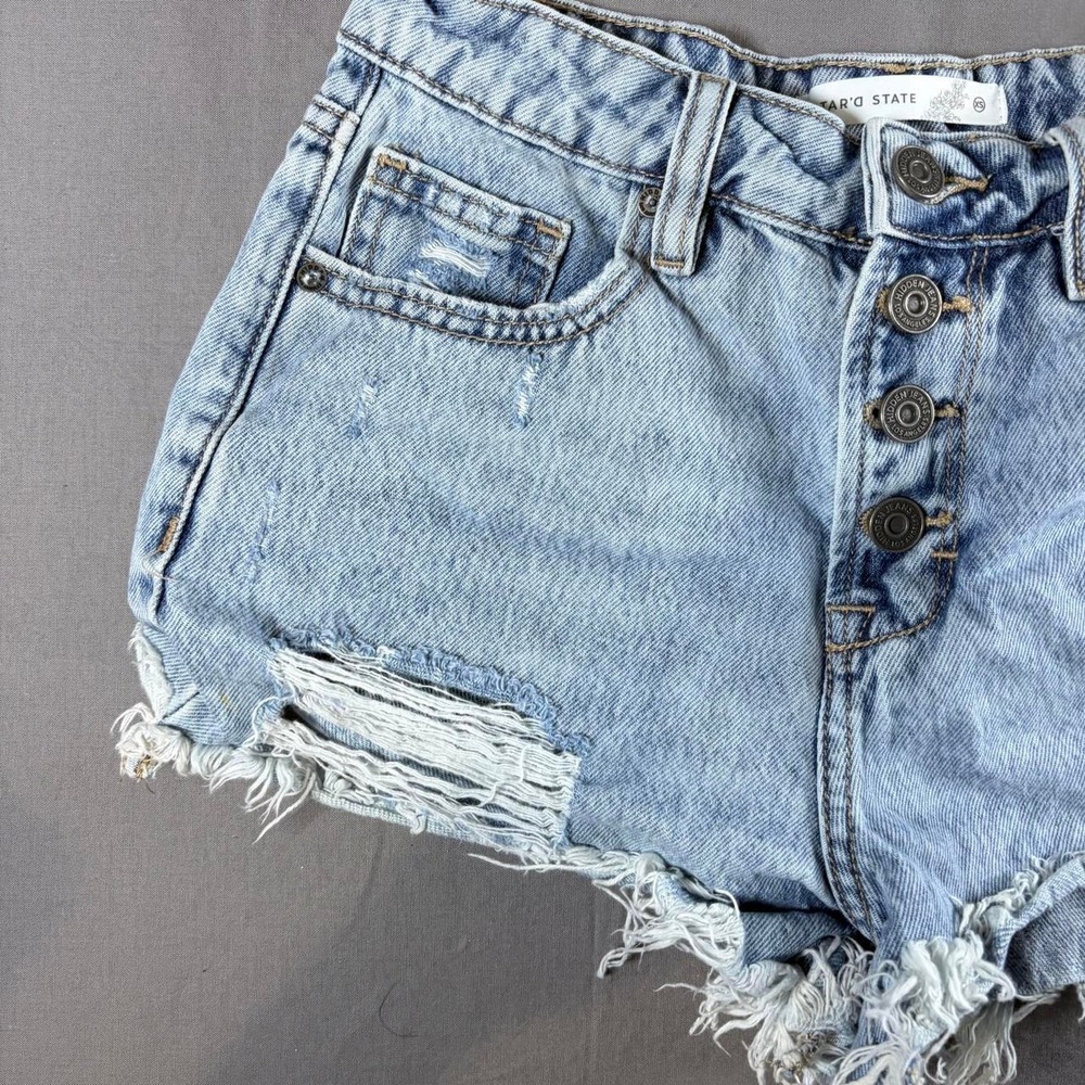 Denim Shorts - Picture 2 of 6